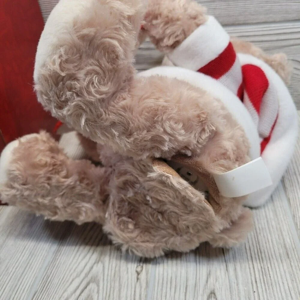 Cracker Barrel Story Time Teddy Bear Animated Twas The Night Before Christmas‎